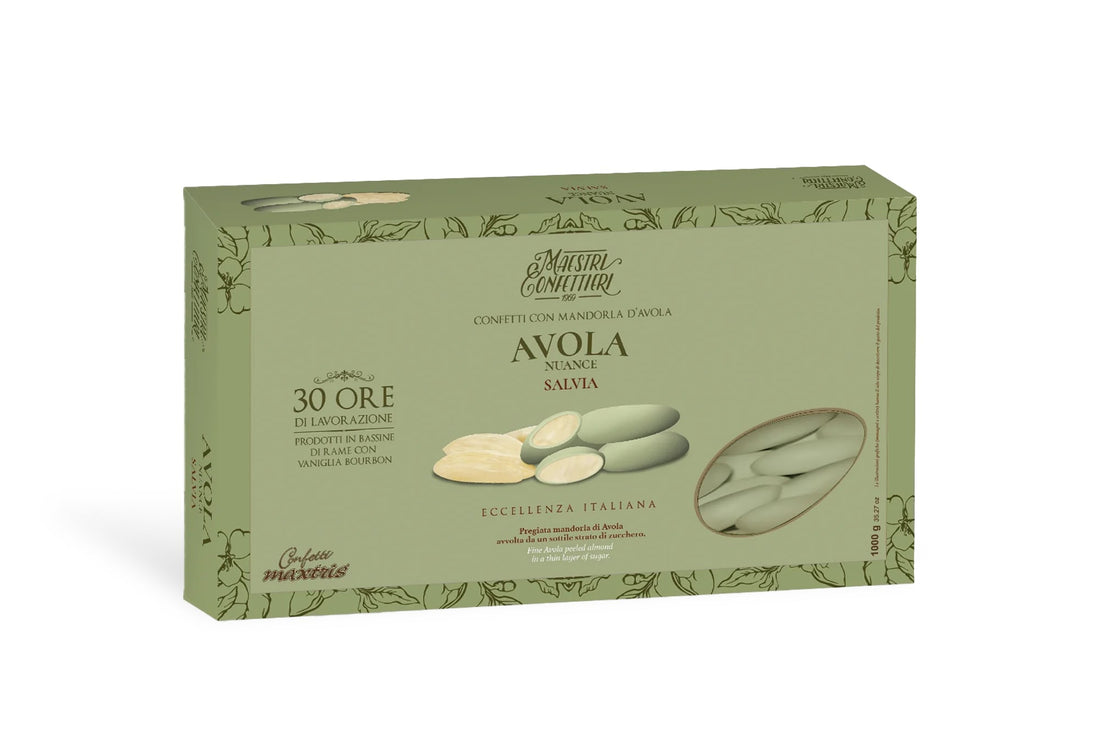 Maxtris Sugared Almonds Avola Nuance Sage 1 Kg