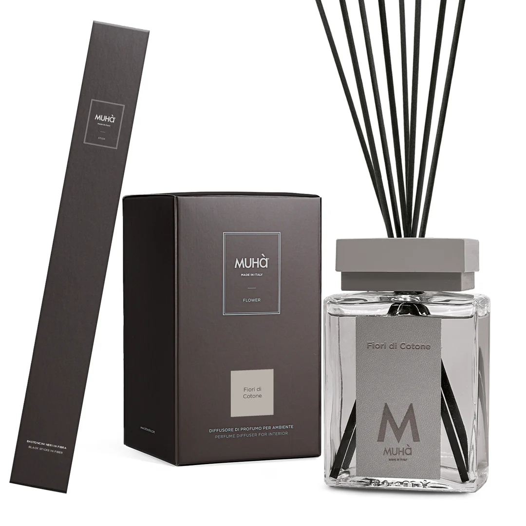 Muhà Luxe Perfume Reed Diffuser Cotton Flowers 500 ml