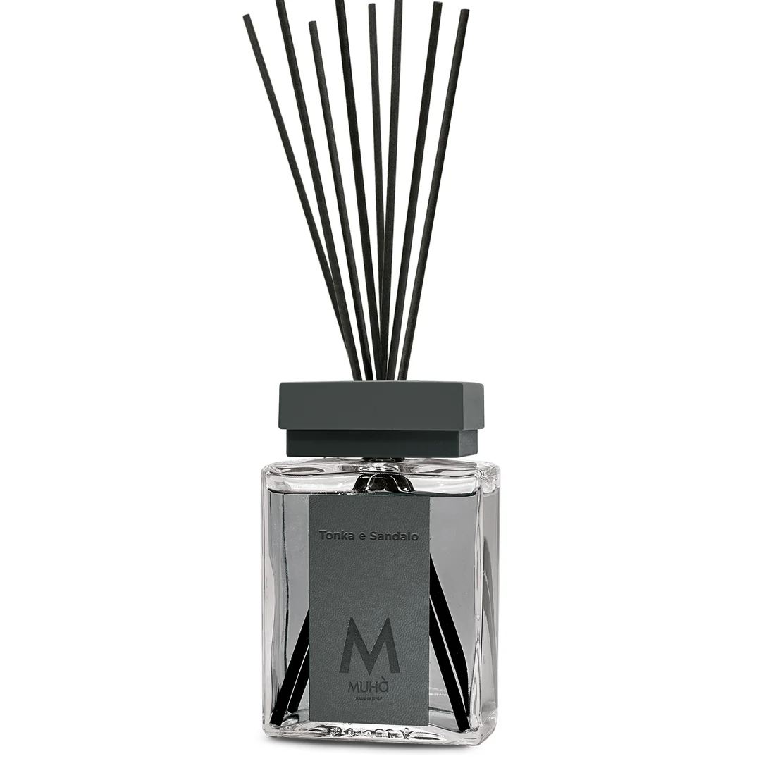 Muhà Luxe Perfume Reed Diffuser Tonka and Sandalwood