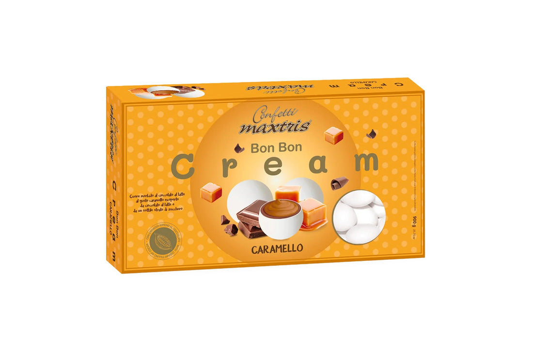 Maxtris Sugared Almonds Bon Bon Cream Cream Caramel 900 Gr