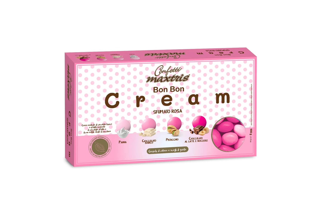 Maxtris Sugared Almonds Bon Bon Cream Shaded Pink 900 Gr