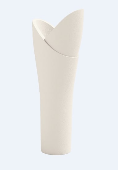 Veca Spa Vase Asia H 115 Cm White