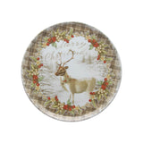 tognana tognana piatto panettone cinzia tartan natale 31 cm porcellana multicolor ean 8056444449761