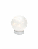 tognana tognana sfera natale con led d 12 cm christmas white vetro bianco ean 8056444359237
