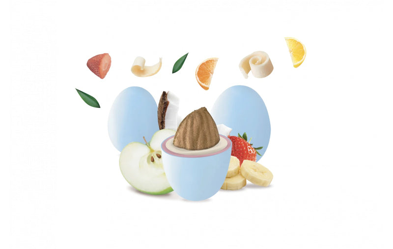 Maxtris Sugared Almonds Sweet Arrival Fruit Light Blue 500 Gr