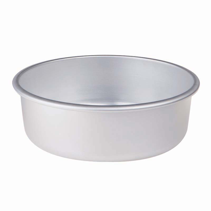 AGNELLI Conical Aluminium Cake Pan with Rim H 8 Cm D 22 Cm