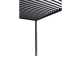 L'Arcolaio Pergola Bioclimatica Garage 3 x 4 Mt Antracite