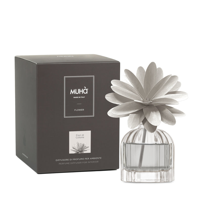 Muhà Flower Perfume Diffuser 60ml Cotton Flowers