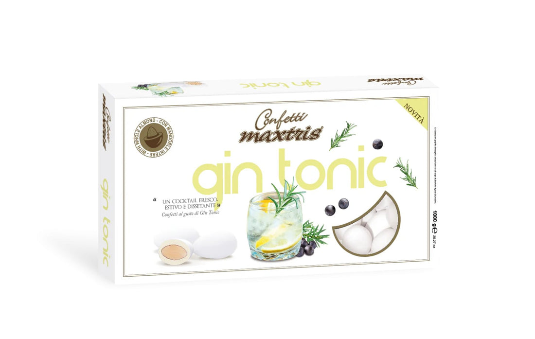 Maxtris Gin and Tonic Chocolate Almond Sugared Almonds 1 kg