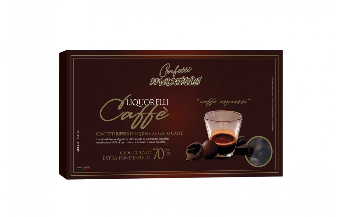 Maxtris Sugared Almonds Liquorelli Coffee 500 Gr Cuban Corner