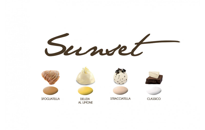 Maxtris Sugared Almonds Chocolate-Almond Nuance Sunset 1Kg