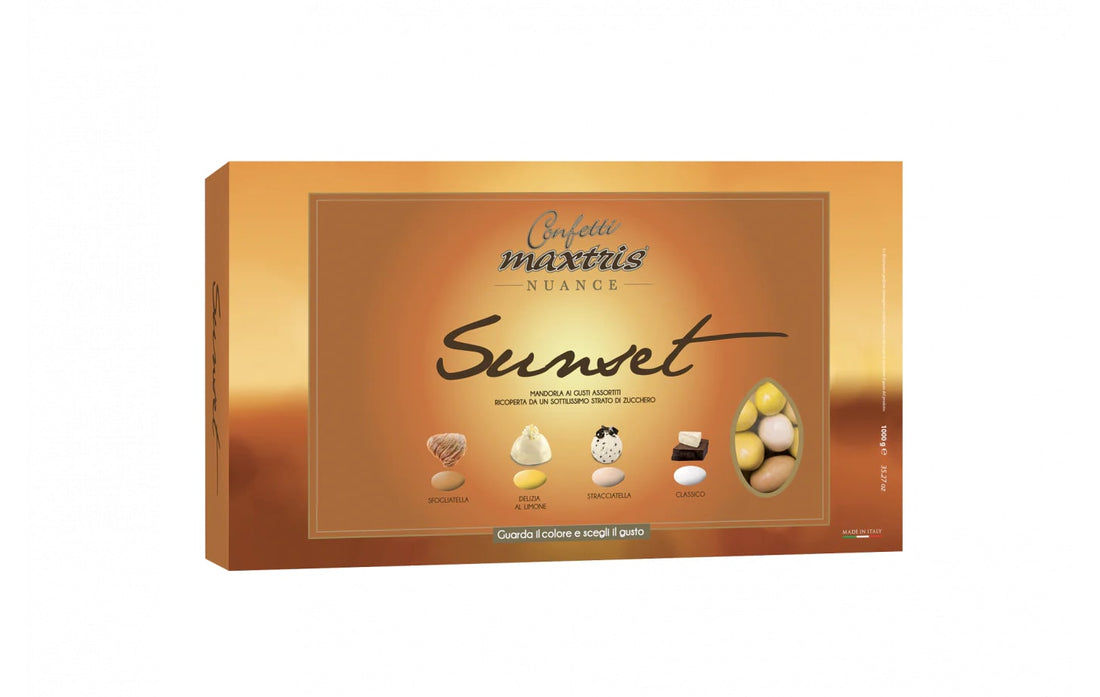 Maxtris Sugared Almonds Chocolate-Almond Nuance Sunset 1Kg