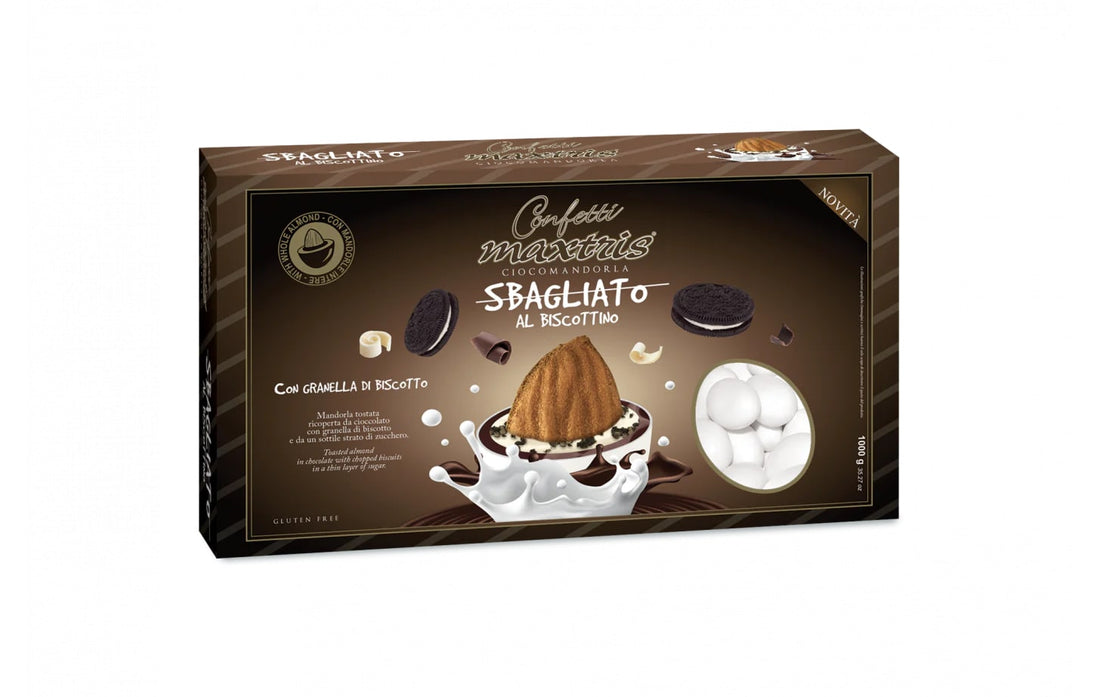 Maxtris Sugared Almonds Sbagliato with Biscuit 1 Kg