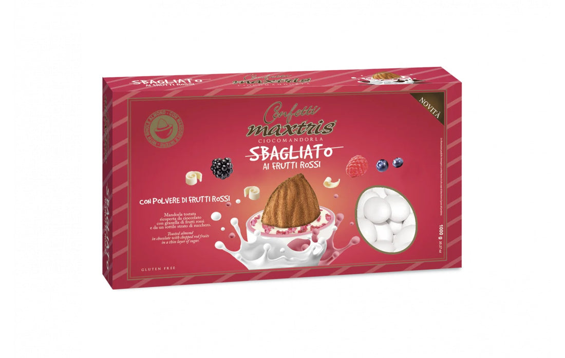 Maxtris Sugared Almonds Sbagliato with Berries 1 Kg