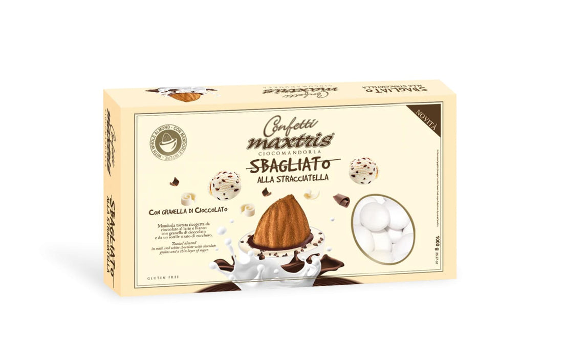 Maxtris Sugared Almonds Sbagliato with Stracciatella 1 Kg