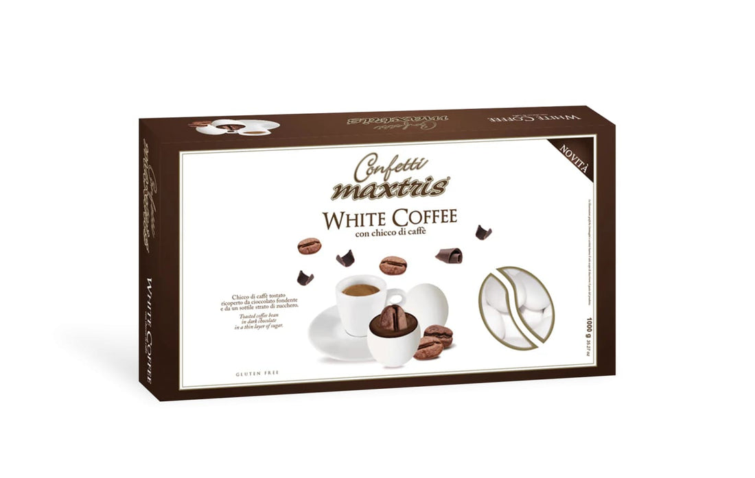 Maxtris Sugared Almonds Ciocofantasy White Coffee 1 Kg
