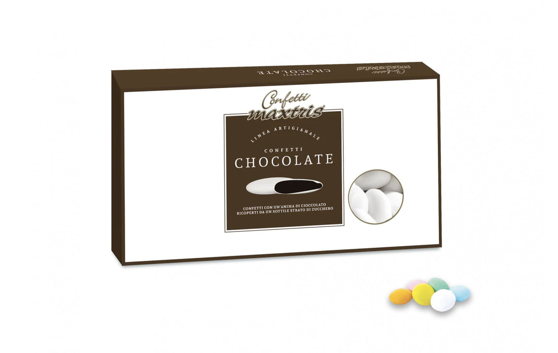 Maxtris Sugared Almonds Mini Colored Milk Lenses 1 Kg