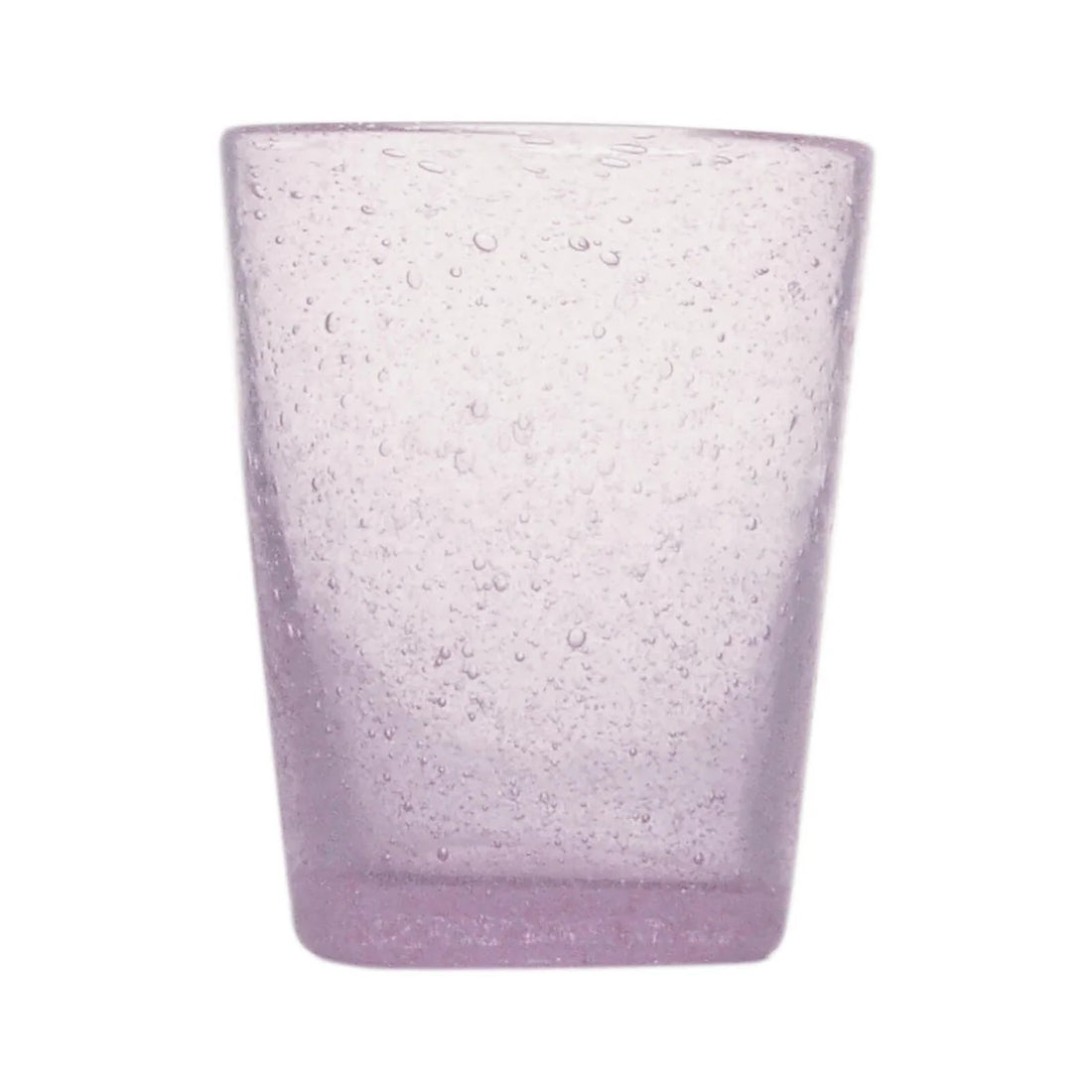Zani Serafino Mauve Tumbler Water Glass in Colored Glass