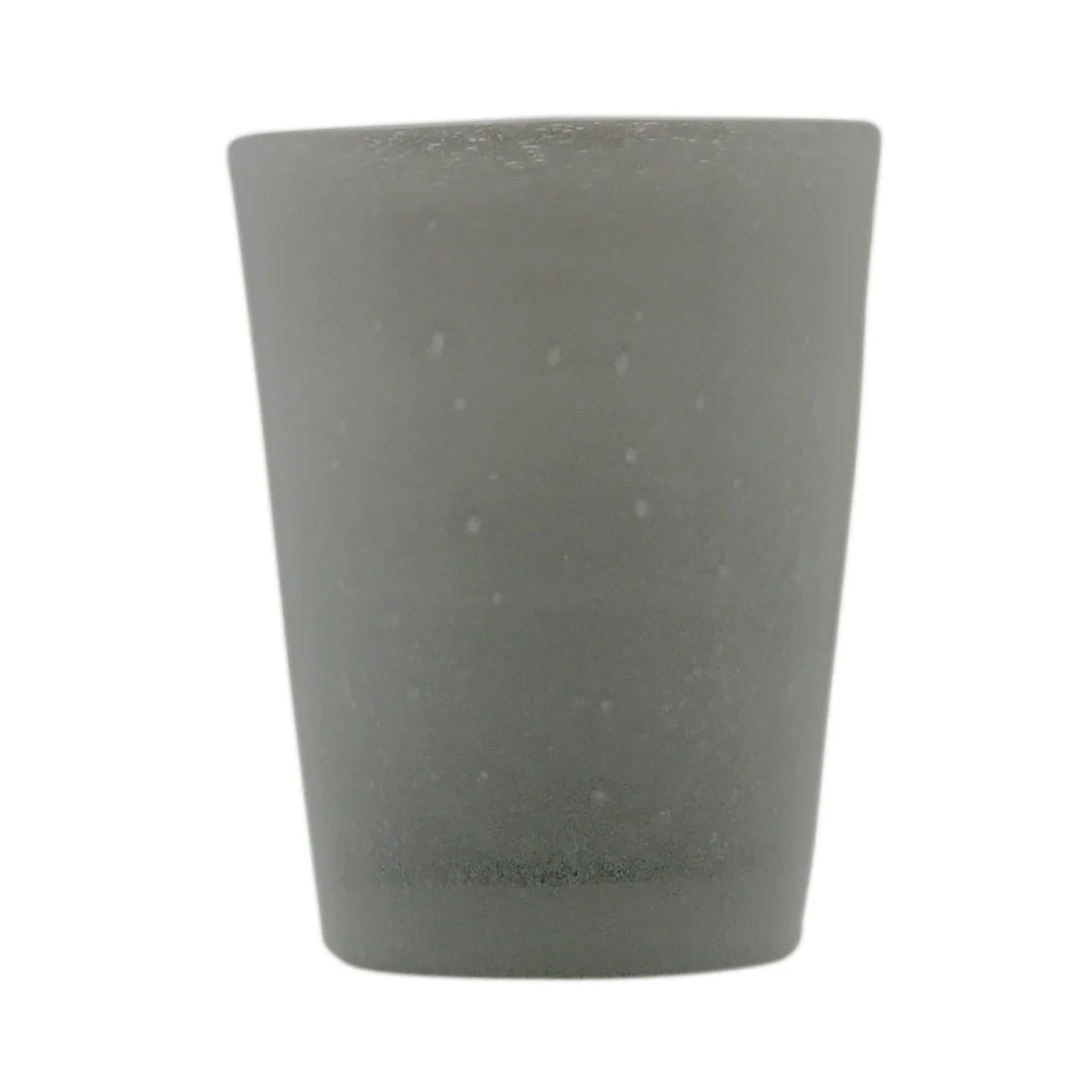 Zani Serafino Stone-Colored Glass Tumbler in Glass Paste