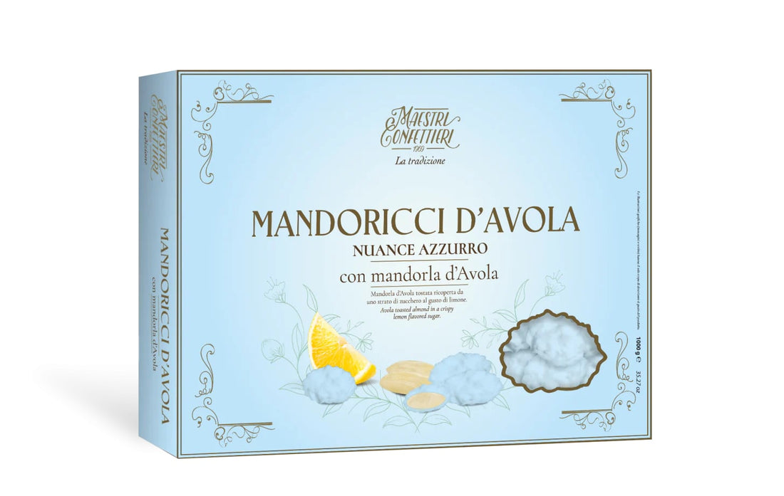 Maxtris Sugared Almonds Mandoricci D'Avola Nuance Blue 1 Kg