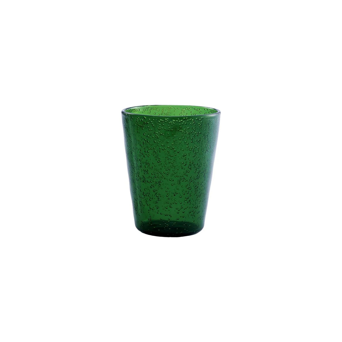 Zani Serafino Synth Water Glass in Emerald Methacrylate