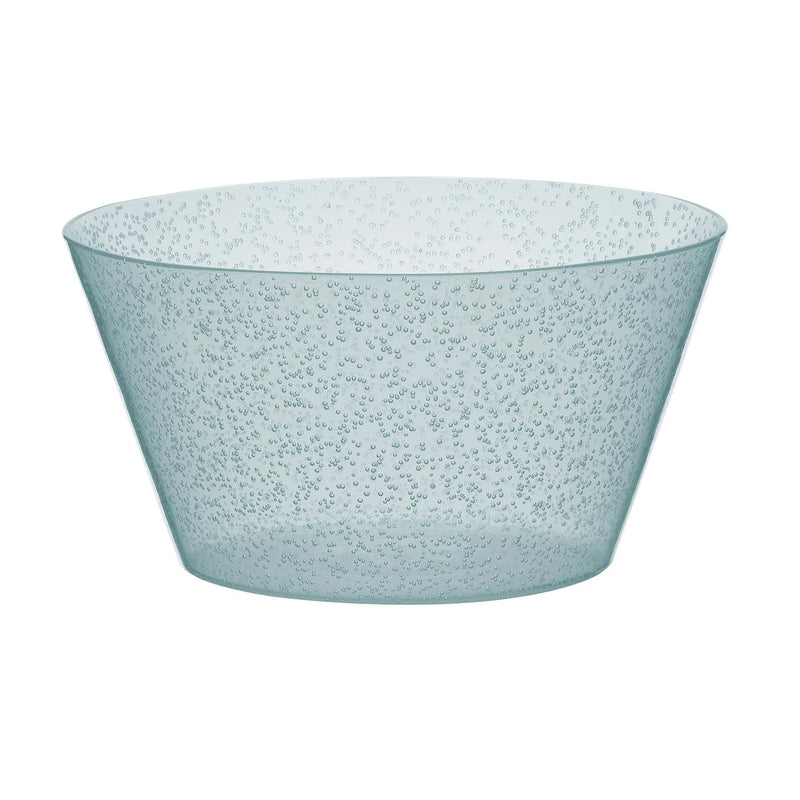 Zani Serafino Synth Bowl Centerpiece Salad Bowl in Light Blue Methacrylate