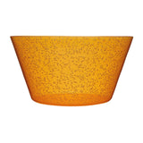 Zani Serafino Synth Bowl Salad Bowl in Mandarin Colored Acrylic
