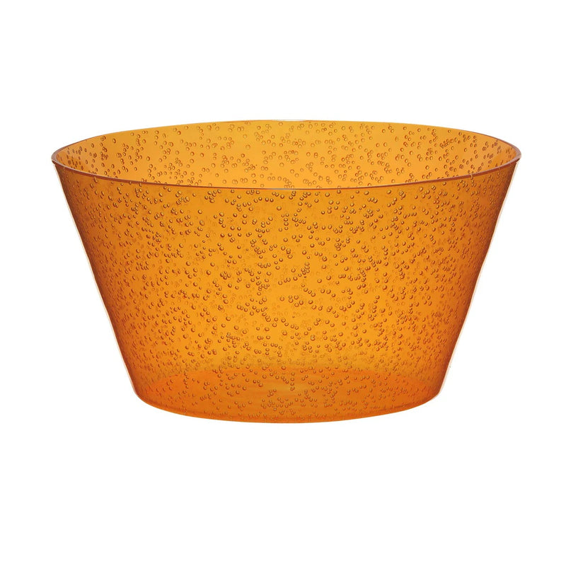 Zani Serafino Synth Bowl Salad Bowl in Mandarin Colored Acrylic