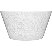 Zani Serafino Memento SYNTH Clear White Acrylic Salad Bowl