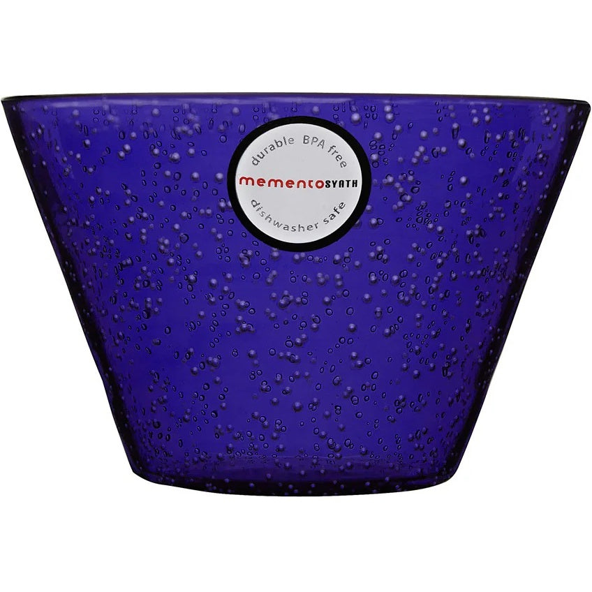 Zani Serafino Small Bowl Memento Synth in Methacrylate D 11.50 Cm Color Blue V.