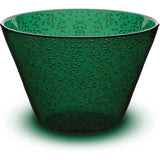 Zani Serafino Small Bowl Memento Synth in Metacrilato D 11,50 Cm Colore Emerald