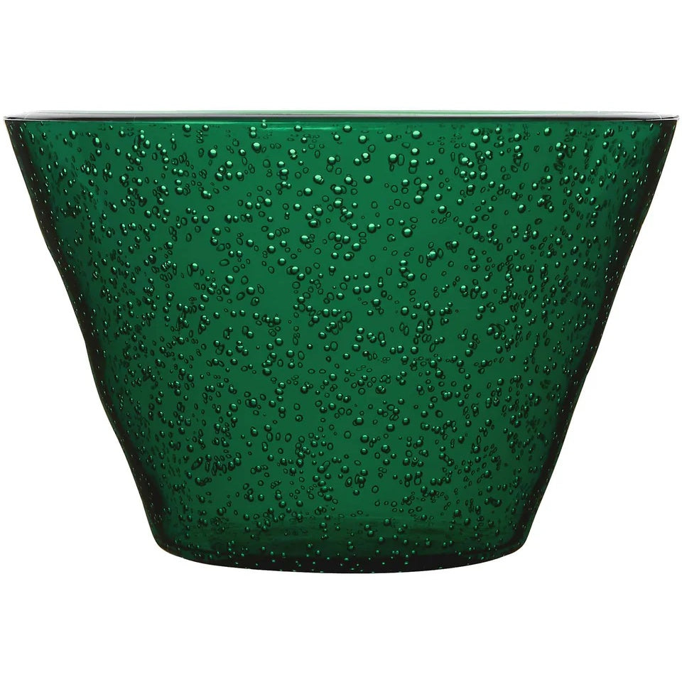 Zani Serafino Small Bowl Memento Synth in Methacrylate D 11.50 Cm Emerald Color