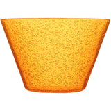 Zani Serafino Small Bowl Memento Synth in Methacrylate D 11.50 Cm Mandarin Color