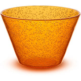Zani Serafino Small Bowl Memento Synth in Methacrylate D 11.50 Cm Mandarin Color