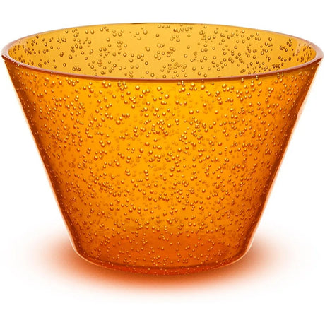 Zani Serafino Small Bowl Memento Synth in Methacrylate D 11.50 Cm Mandarin Color