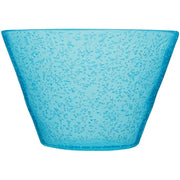 Zani Serafino Small Bowl Memento Synth in Acrylic D 11.50 Cm Turquoise Color