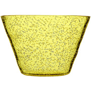 Zani Serafino Small Bowl Memento Synth in Methacrylate D 11.50 cm Yellow