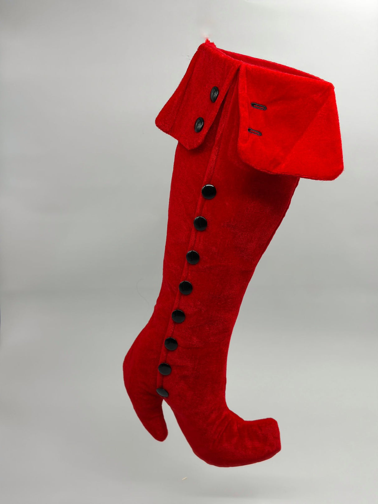 ARPIMEX Christmas Stocking Velvet Boot 61cm Red