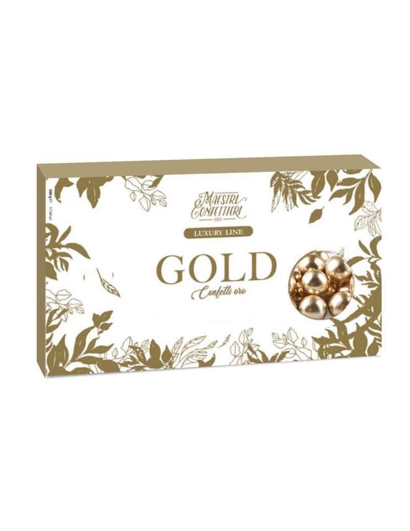 Maxtris Sugared Almonds Cioconocciola Les Noisettes Gold Luxury 500 Gr