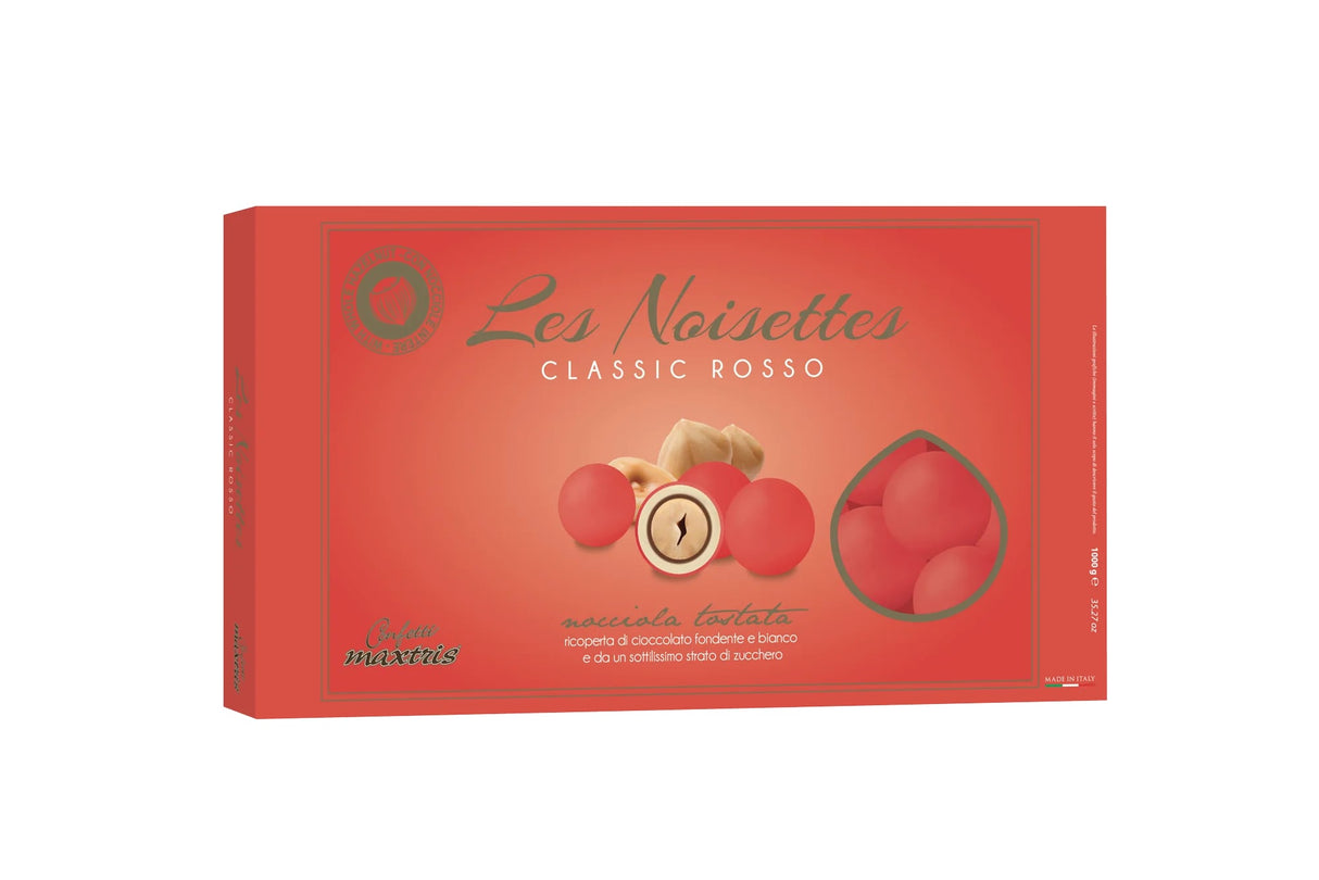 Maxtris Confetti Cioconocciola Les Noisette Classic Rosso 1 Kg