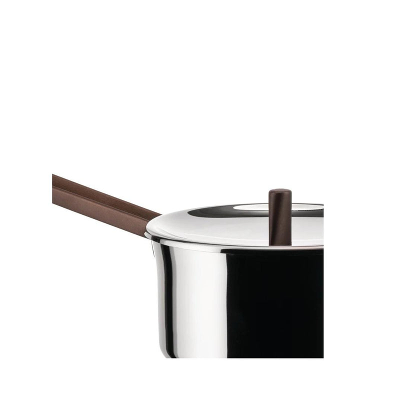 Alessi Edo Saucepan with Long Handle Diameter 16 cm