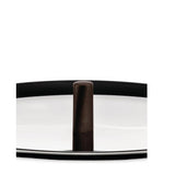 Alessi Edo Stainless Steel Lid with Brown Knob