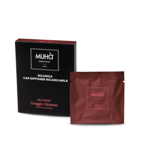 Muhà Refill Car Auto Pomegranate - Car Diffuser Refill