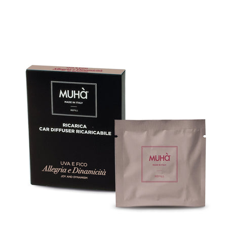 Muhà Refill Car Auto Grape and Fig - Car Diffuser Refill