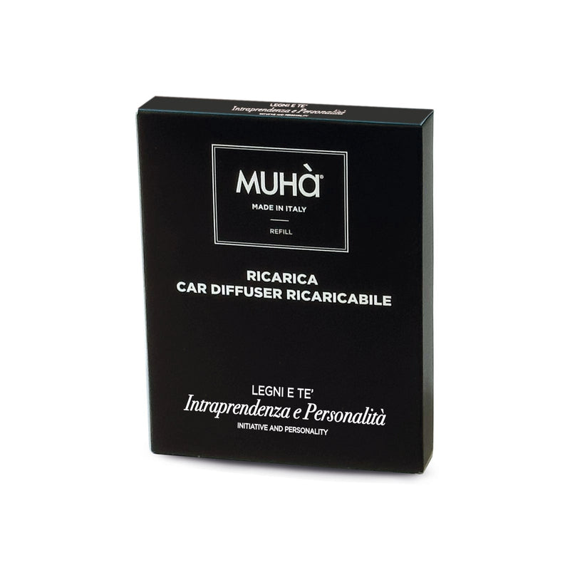 Muhà Refill Car Auto Legni e Tè - Ricarica Profumatore