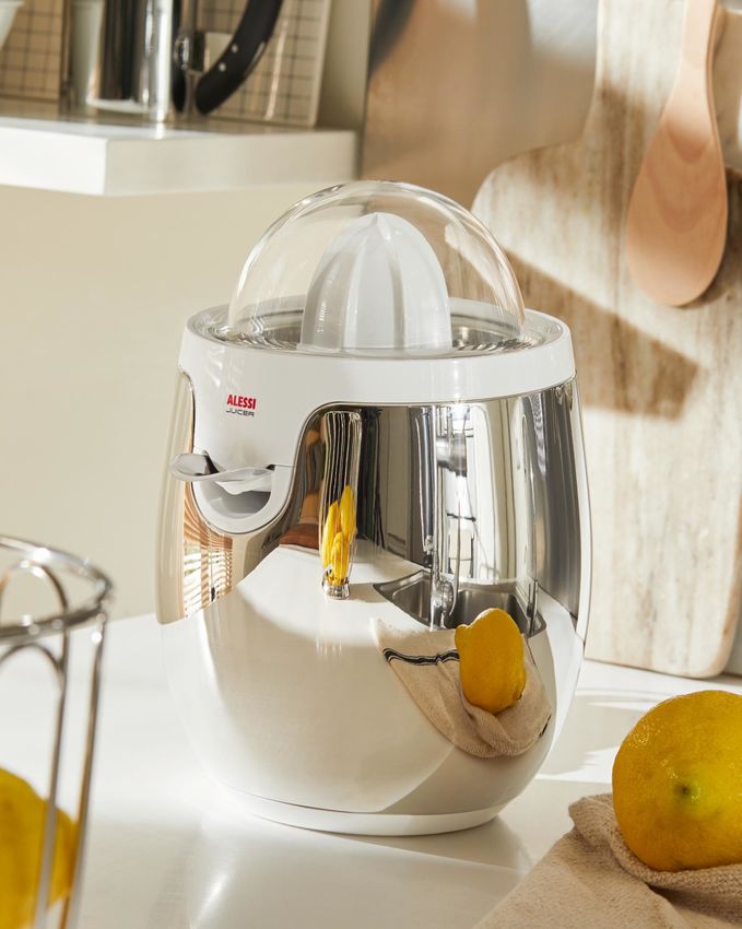 Alessi SG63 W Electric Citrus Juicer White