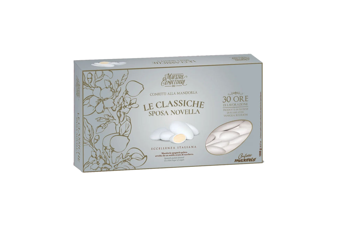 Maxtris Sugared Almonds The Classic Bride Novella White 1 Kg