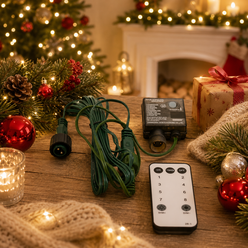 EDG Enzo De Gasperi Controller Device Natural for Christmas