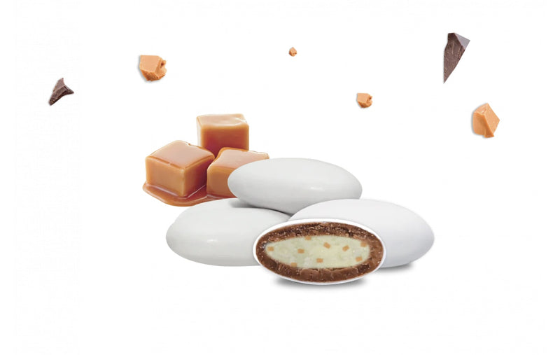 Maxtris Sugared Almonds Two Milk Crunch Caramel Crunchy 1 Kg