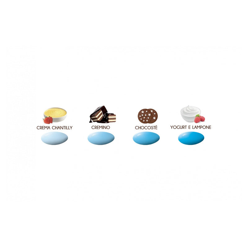 Maxtris Sugared Almonds Two Milk Shaded Blue 1 Kg